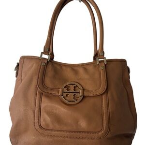 Tory Burch Tan Amanda Leather Tote